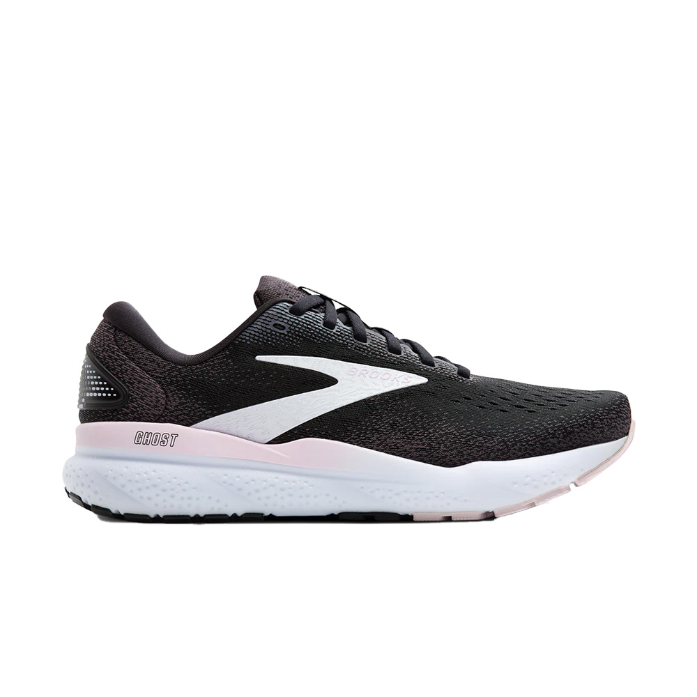 Brooks Ghost 16 Women Black/White/Pink