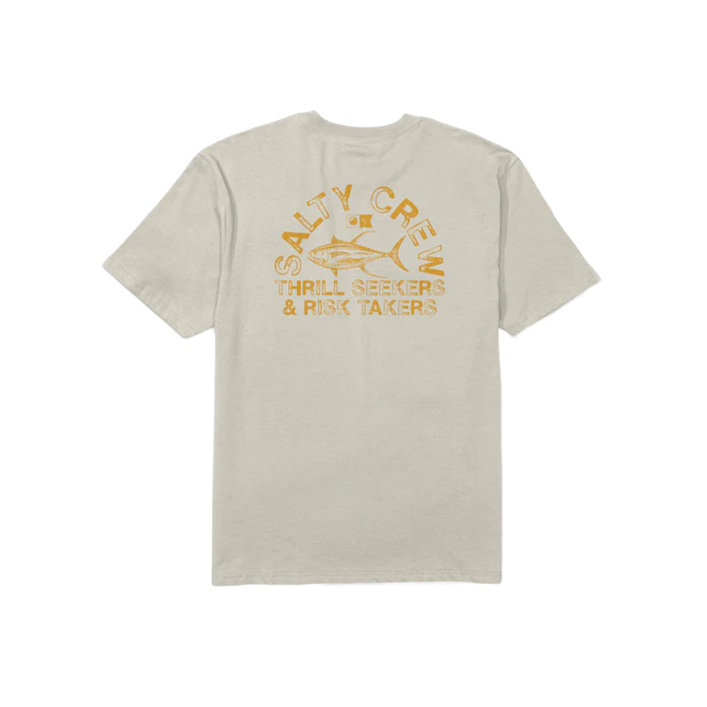 Salty Crew Stamped Classic Tee Men Moonbeam