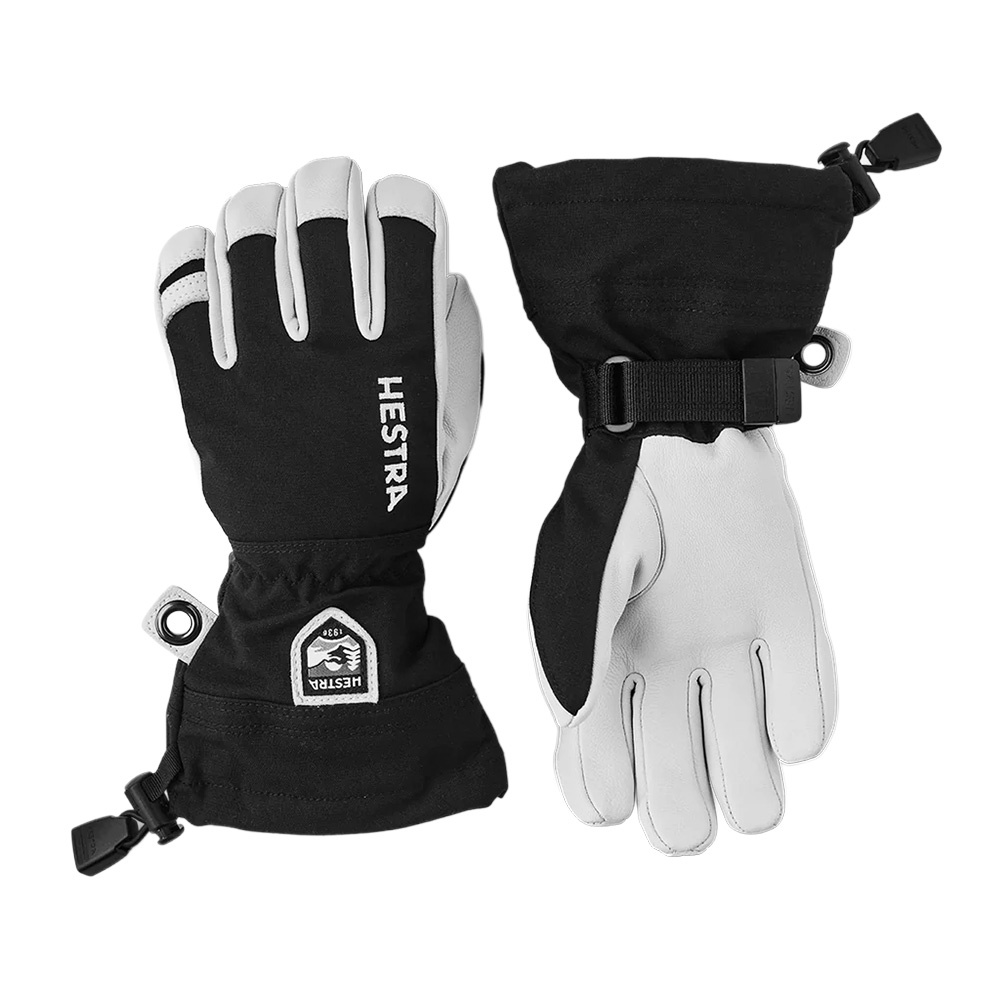 Hestra Army Leather Heli Ski JR 5-Finger