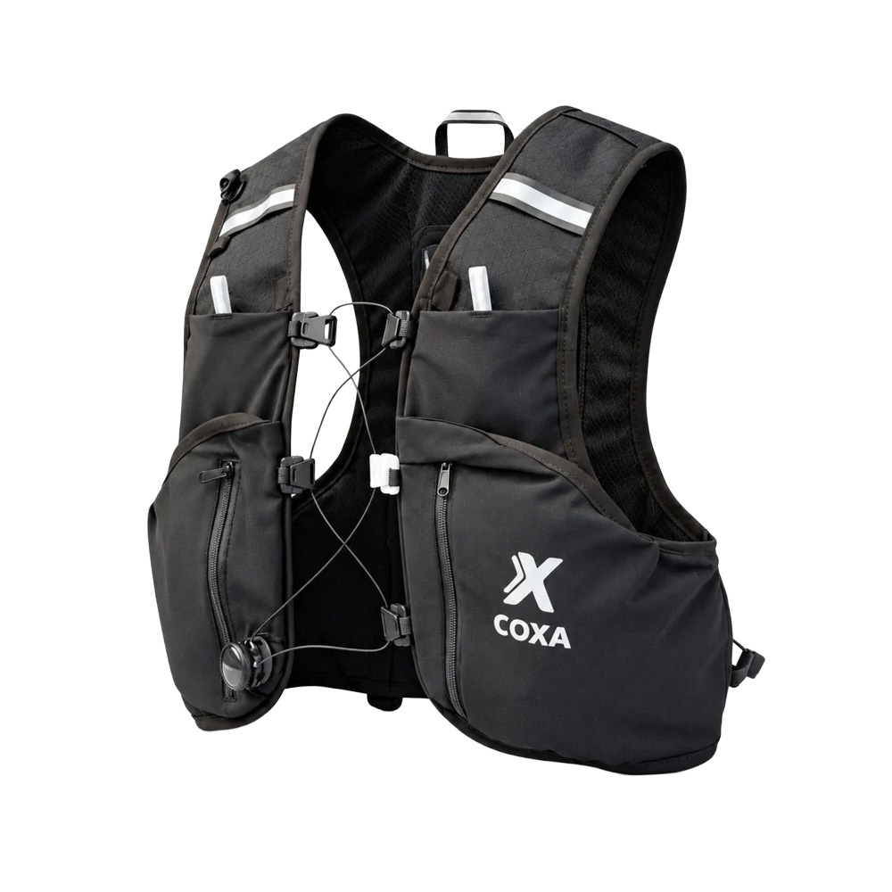Coxa Running Vest Black | 2x500ml |