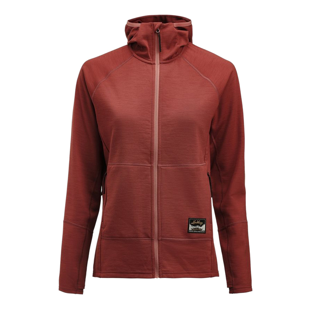 Lundhags Tived Merino Hoodie Women Rosewood