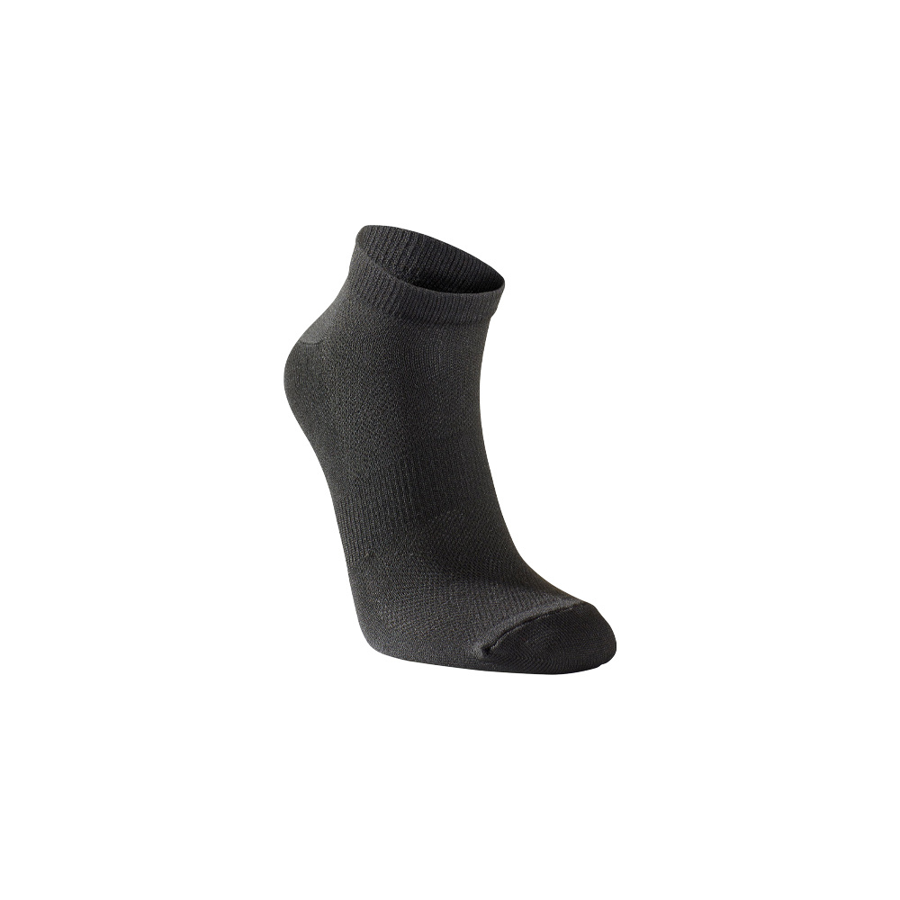 Seger Running Functional Socks No Show 2-Pack Black