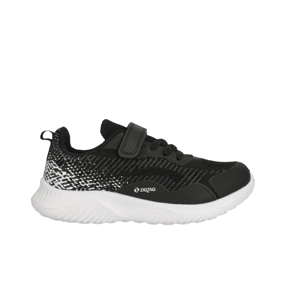 Zig Zag Gumpa Kids Shoe Black