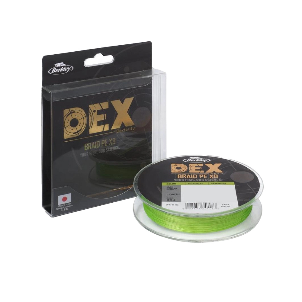 Berkley DEX Braid PE X8 150m Chartreuse